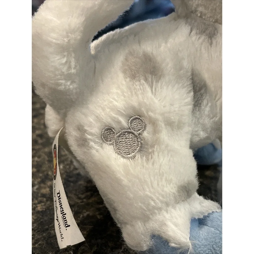 Disney Parks Expedition Everest‎ Yeti White Snow Leopard Cat Hidden Mickey Plush